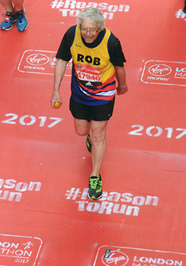 Rob Donovan - Runner - London Marathon 2017